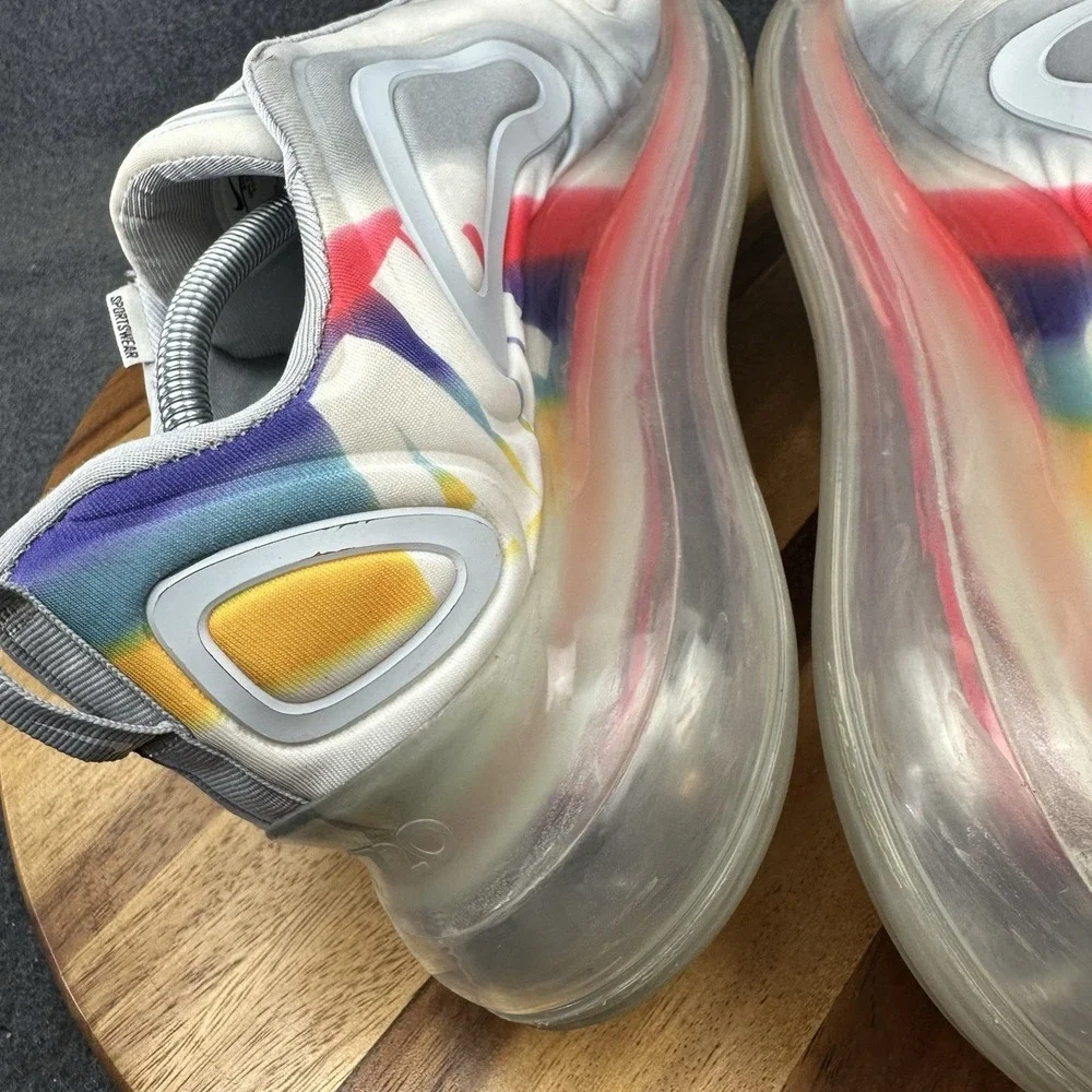 Nike Air Max 720 Pride Men's Running Shoes Grey AO2924 011 Size 12.5